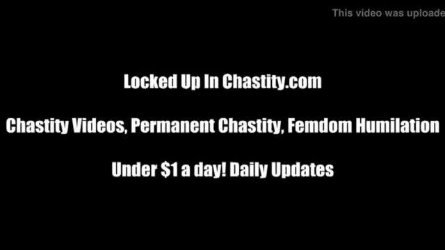 I will keep you locked in chastity for good